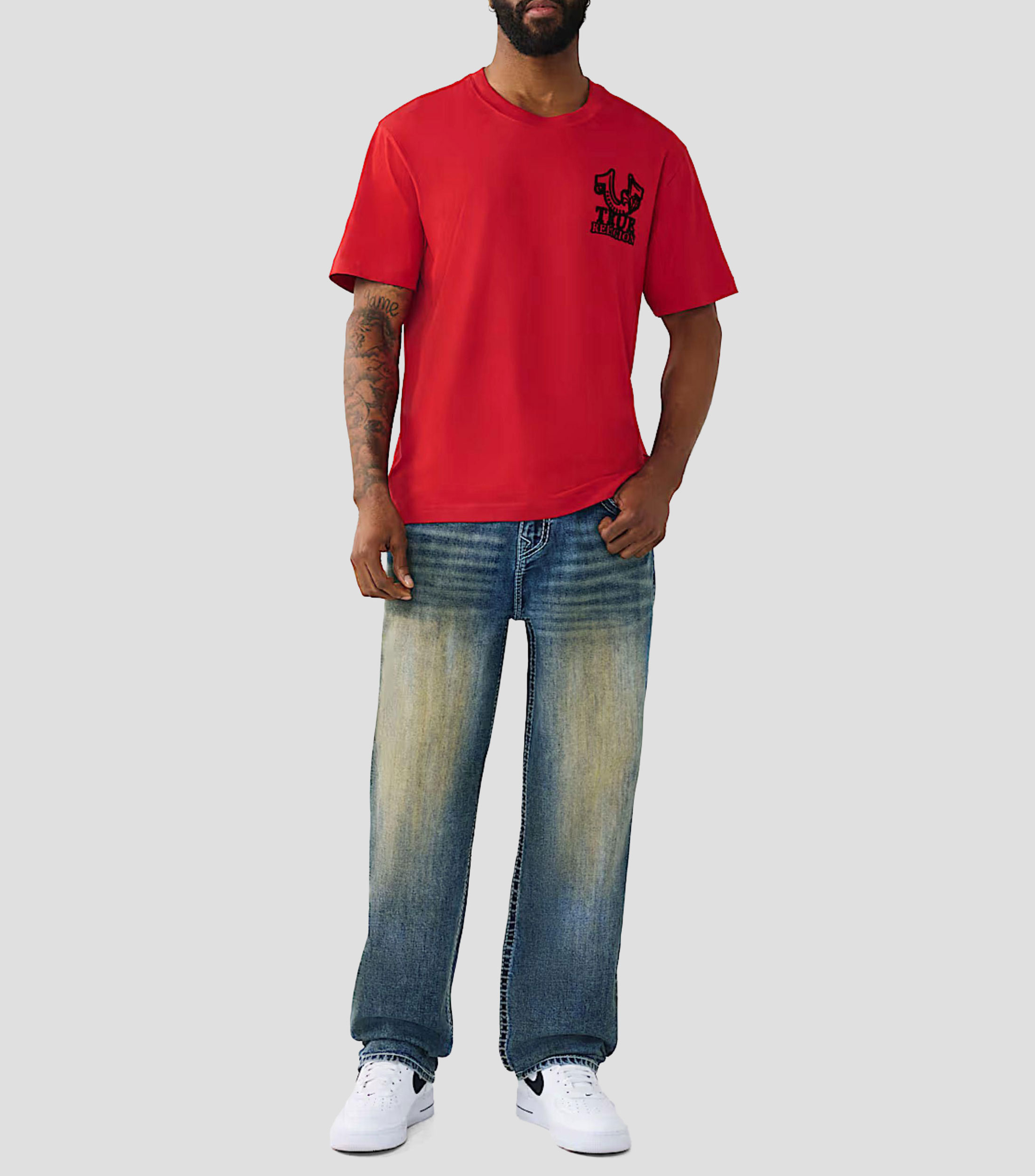 Jeans Amplio Hombre